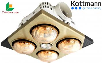 Đèn sưởi Kottmann 4 bóng âm trần K4B-T