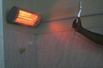 Khả năng chịu nước của đèn sưởi nhà tắm Heizen